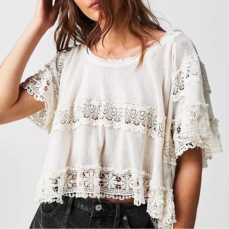 Free People Sweet Street Top Size Medium Nwt